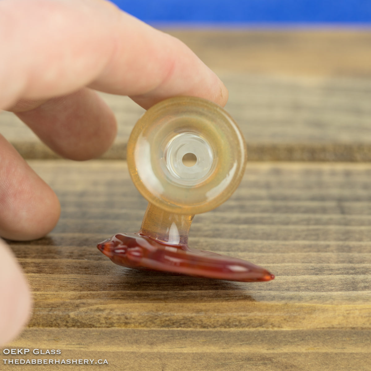 14mm Single Hole Lobster Claw Slide OE44B by OEKP Glass – The