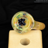 Tombstoned Glass 19mm Fully Worked Bowl