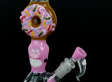 Donut Scalien Bong by Kahuna Glass & Jam Bear Glass