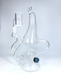 Clear Slug Cycler by Browski Glass