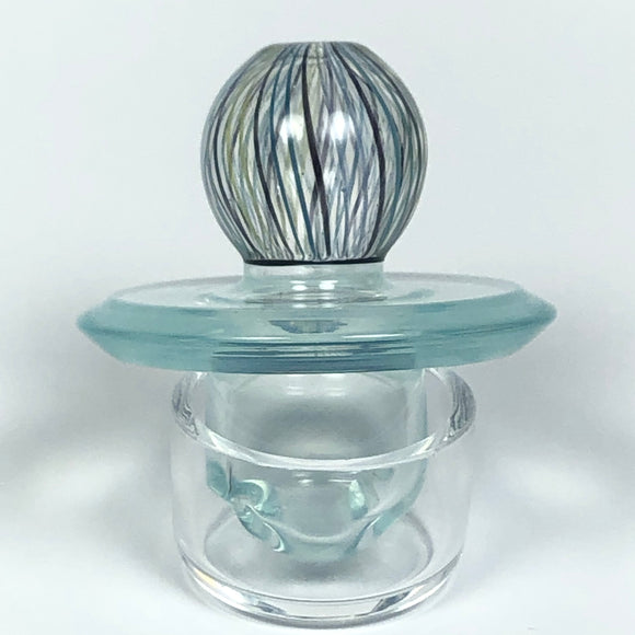 Reticello Spinner Cap by Korey Cotnam Glass