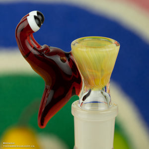 2024 19mm Slug Bowl 22 by Browski Glass