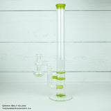 Colour Accent Inline Blooper Tube by Green Belt Glass