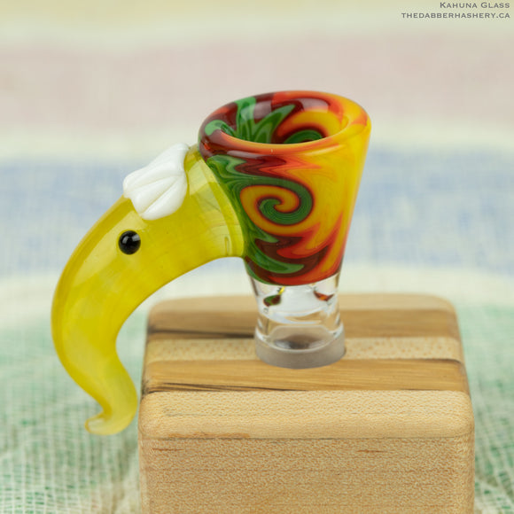 2024 14mm Wig Wag Scalien Bowl 2 by Kahuna Glass