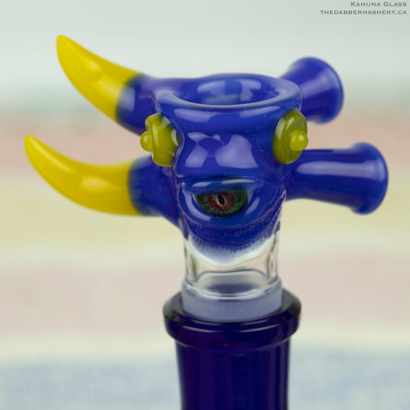 2024 18mm Scalien Eater Bowl by Kahuna Glass