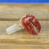 14mm Single Hole Lobster Claw Slide OE44B by OEKP Glass