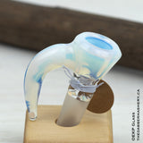 Ghost Single Horn 14mm Slide by OEKP Glass