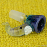 Scalien 14mm Wig Wag Bowl by Kahuna Glass