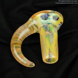 Tombstoned Glass 19mm Fully Worked Bowl