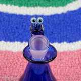 Snail Slide Bowl by Browski Glass