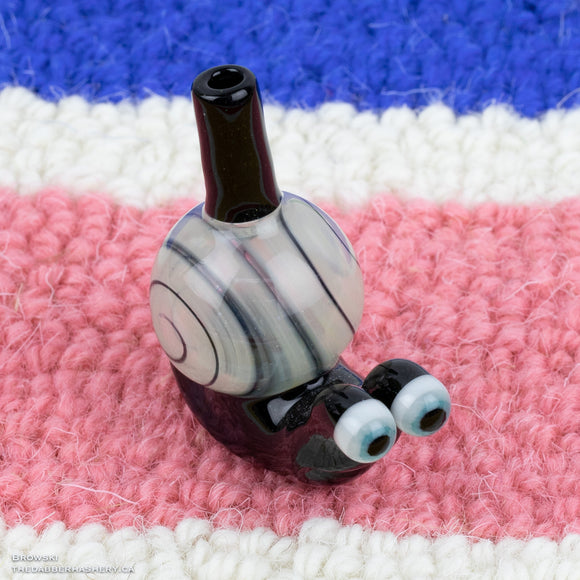 Snail Cap by Browski Glass