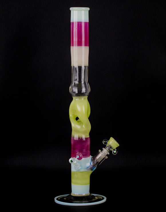 UV Triple Threat Straight Tube by Gibsons Glassworks