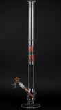Rainbow Straight Tube by Gibsons Glassworks