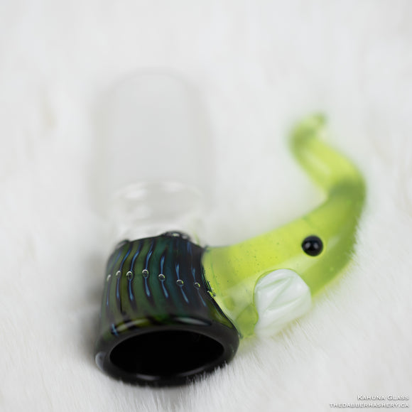 Scalien 19mm 4-Hole Air Trap Bowl by Kahuna Glass