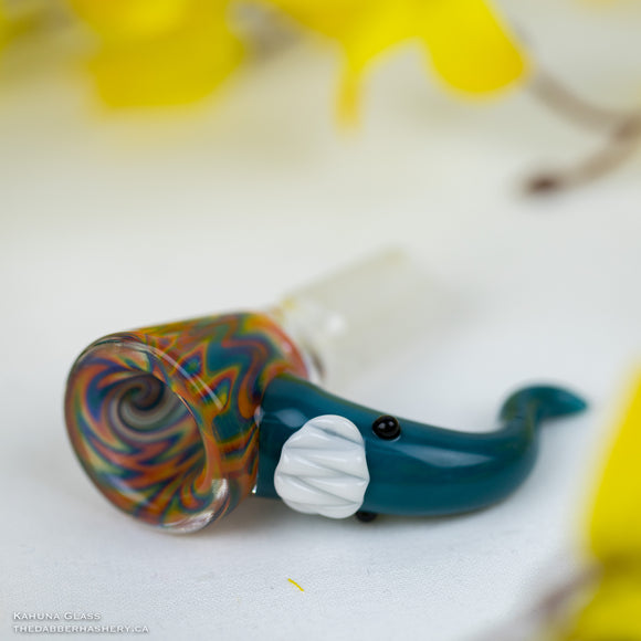 Scalien 14mm Wig Wag Bowl by Kahuna Glass