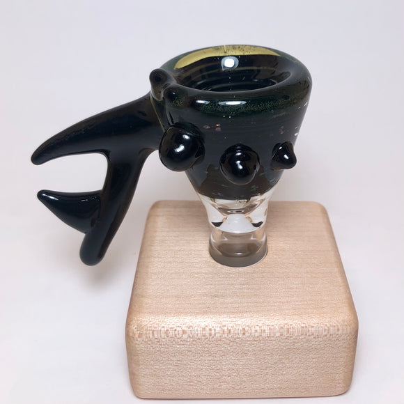 Thick Heady UV Bowl by Gibsons Glassworks