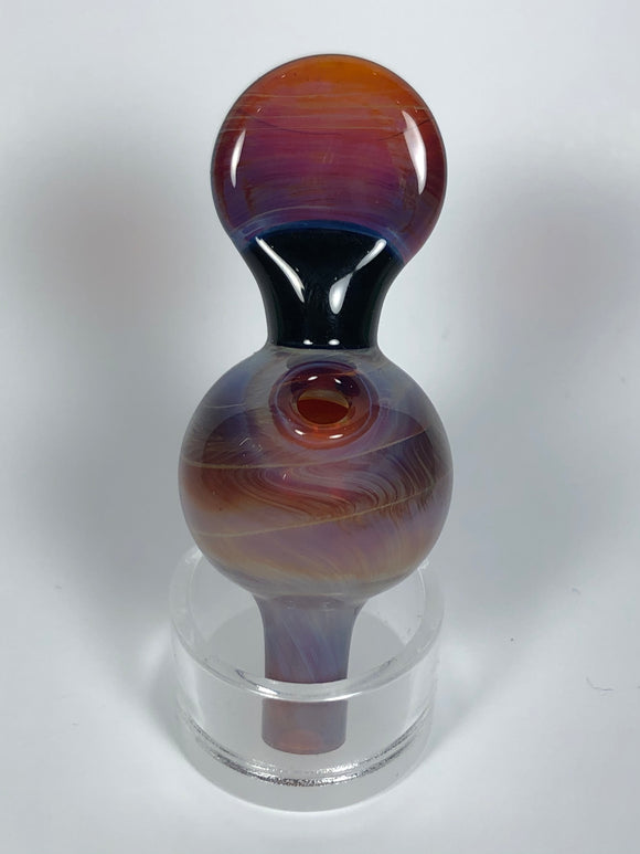 Flat Handle Full Colour Bubble Cap by Mylene Glass World