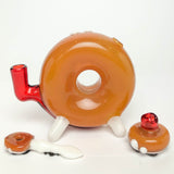Vanilla Drizzle Donut Set by Jam Bear Glass