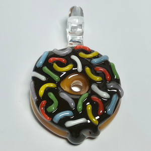 Donut Pendant by Jam Bear Glass