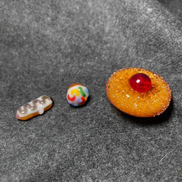 Donut Slurper Set by Jam Bear Glass