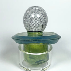 Reticello Spinner Cap by Korey Cotnam Glass