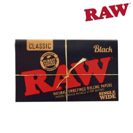 Raw Classic Black Regular Double-Window Papers